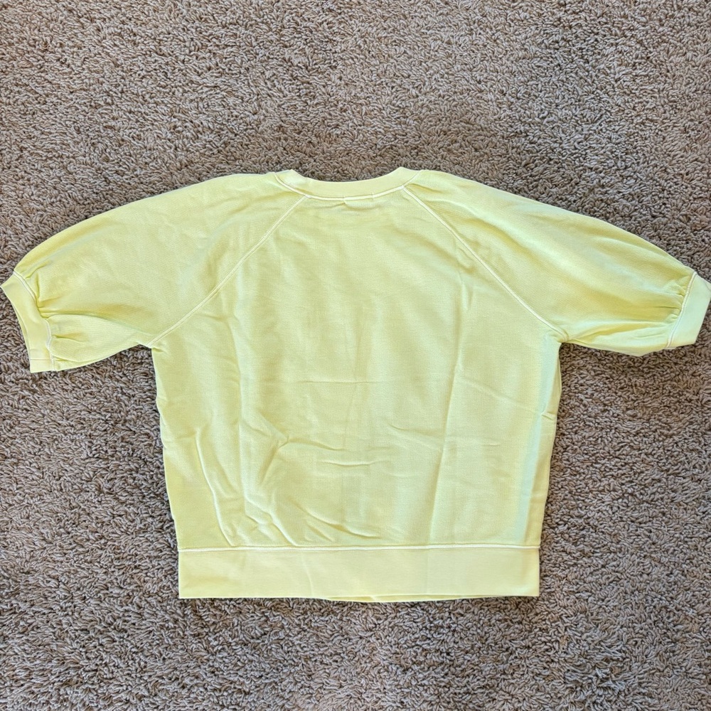 Rails Lia Top Sweatshirt in Limon Size Medium - Picture 2 of 8